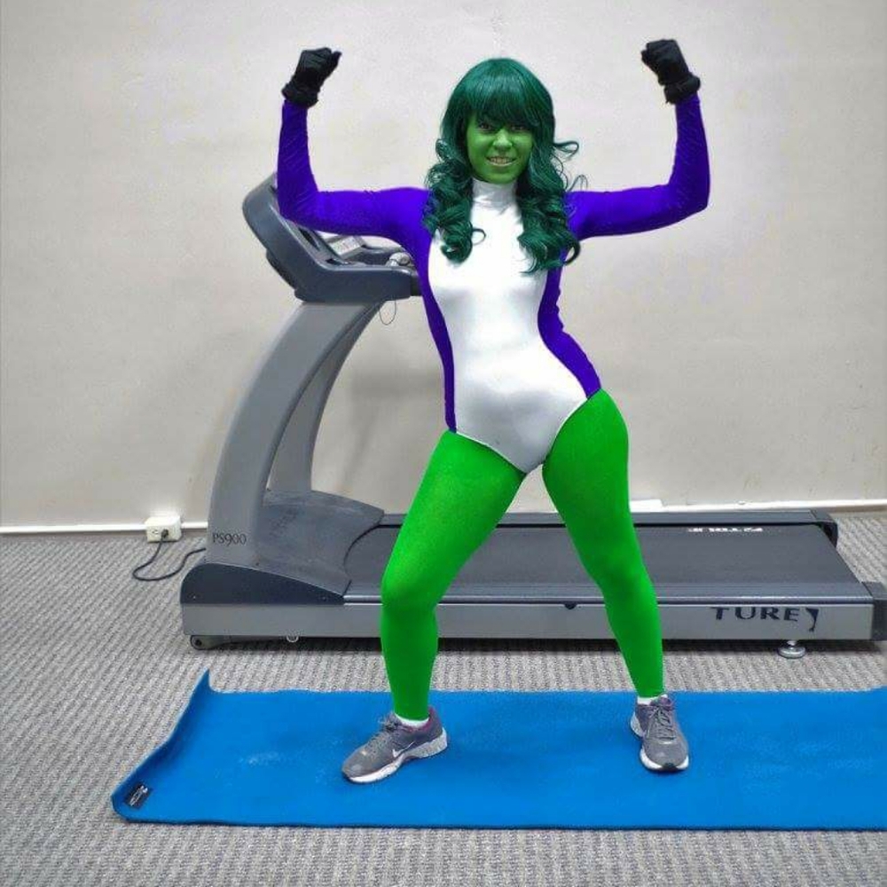 She-Hulk Costume Leotard Hulk Marvel Halloween